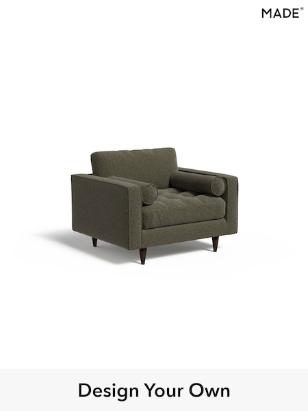 Soft Touch Boucle/Forest Green Scott By Made (E76671) | £799