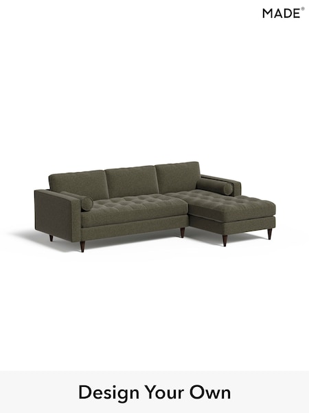Soft Touch Boucle/Forest Green Scott By Made (E76671) | £1,775