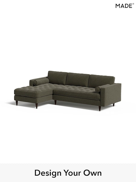 Soft Touch Boucle/Forest Green Scott By Made (E76671) | £1,775