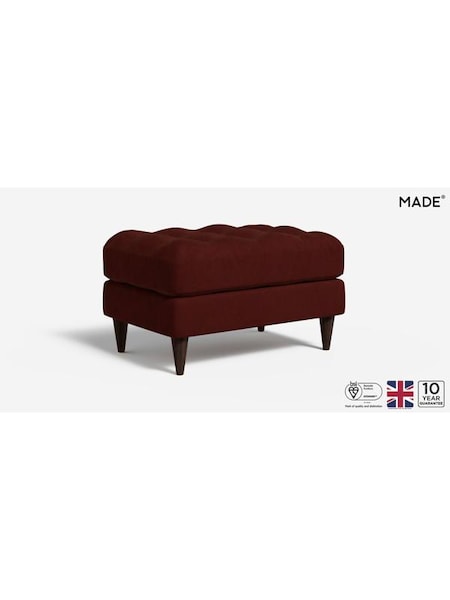Matt Velvet Easy Clean/Rust Red Scott By Made (E76672) | £350