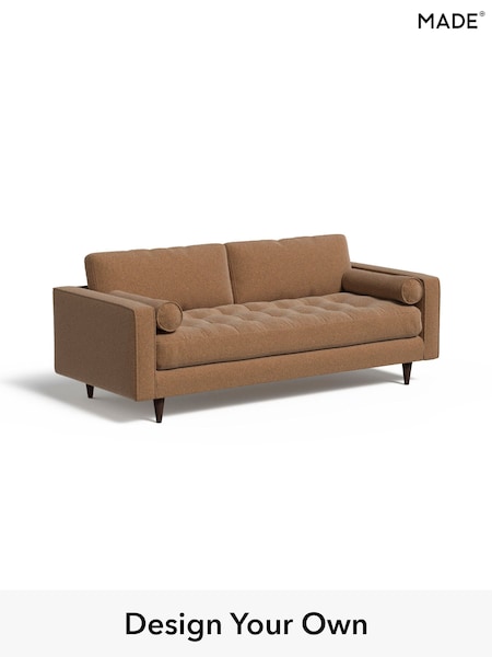 Soft Touch Boucle/Caramel Natural Scott By Made (E76673) | £1,099