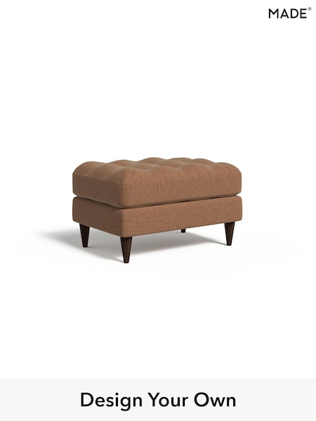Soft Chenille Easy Clean/Dark Caramel Natural Scott By Made (E76674) | £375