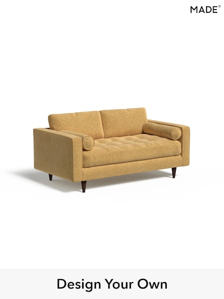 Soft Chenille Easy Clean/Yellow Ochre Scott By Made (E76676) | £1,075