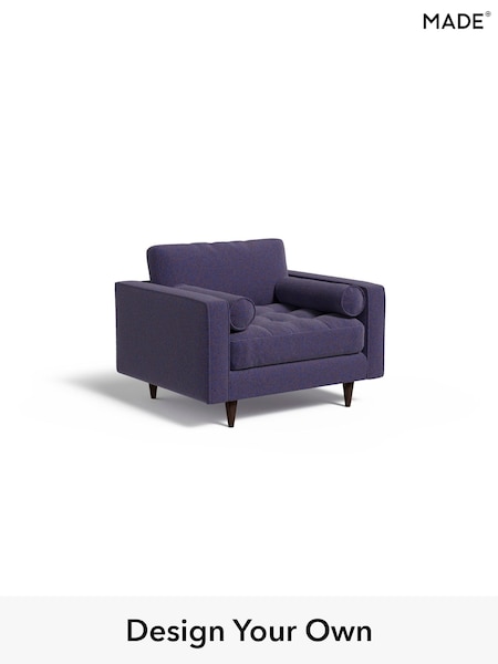 Soft Touch Boucle/Cobalt Blue Scott By Made (E76679) | £799