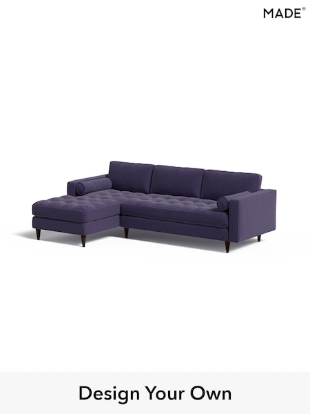 Soft Touch Boucle/Cobalt Blue Scott By Made (E76679) | £1,775