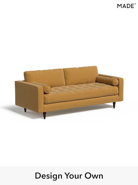 Soft Touch Boucle/Ochre Yellow Scott By Made (E76681) | £1,099