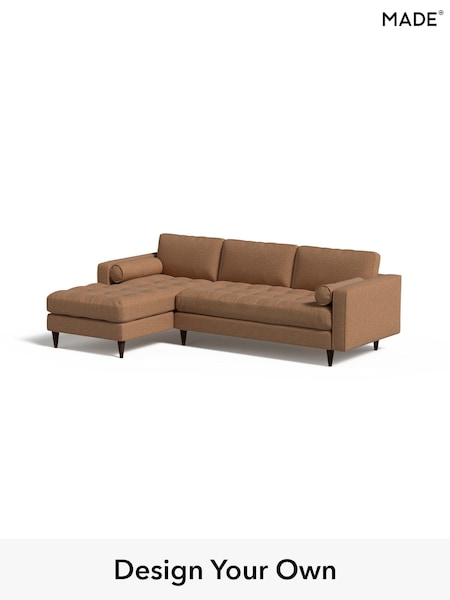 Textured Woven/Burnt Orange Scott By Made (E76687) | £1,875