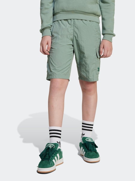 adidas Green Kids Originals Cargo Shorts (E76727) | £23