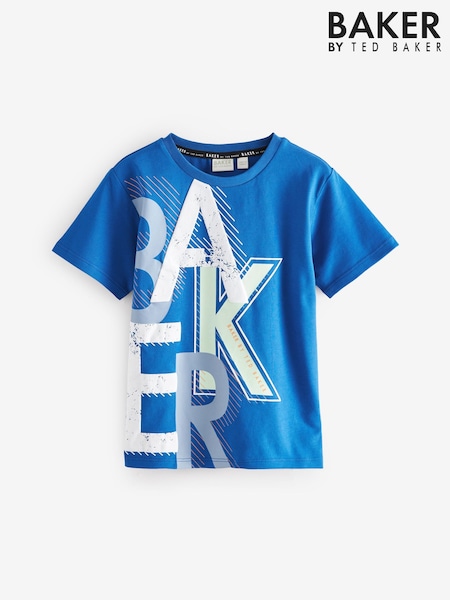 Baker by Ted Baker Graphic 100% Cotton T-Shirt (E76858) | £16 - £24