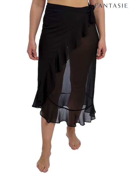 Fantasie Black Nauru Sarong (E76885) | £42