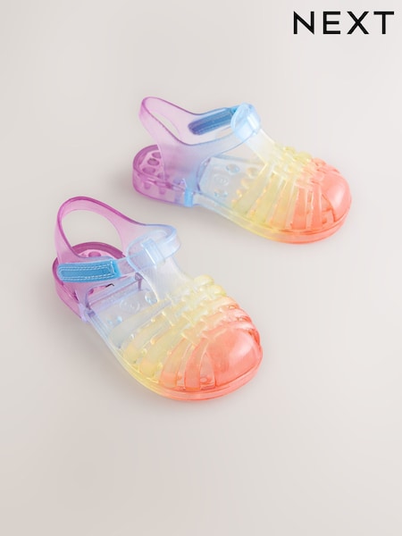 Rainbow Jelly Sandals (E77032) | £10 - £12