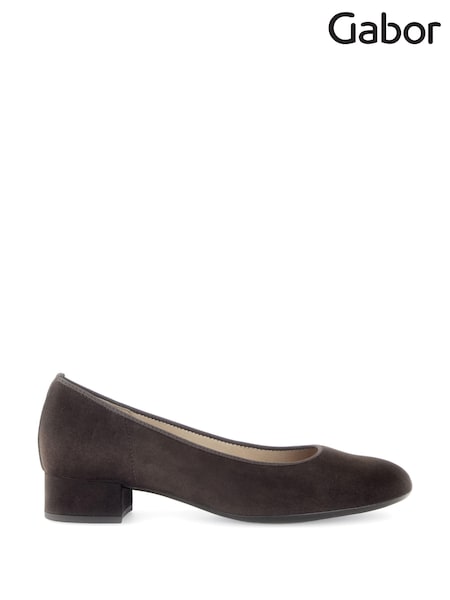 Gabor Dimbar Suede Slip On Court Shoes (E77604) | £95
