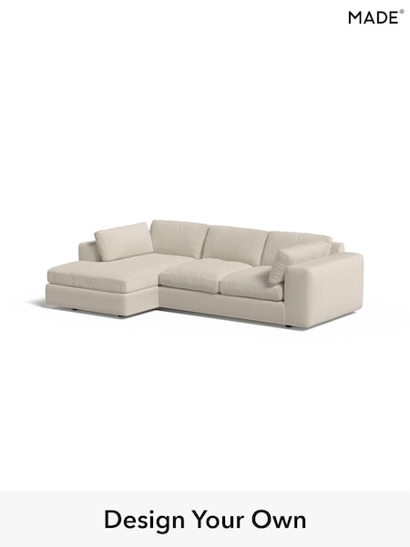 Cotton Weave/Pebble Grey Alec By Made (E77776) | £2,150