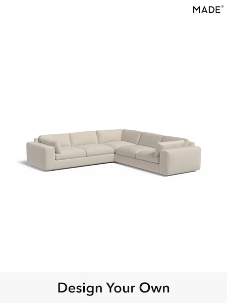 Cotton Weave/Pebble Grey Alec By Made (E77776) | £2,975