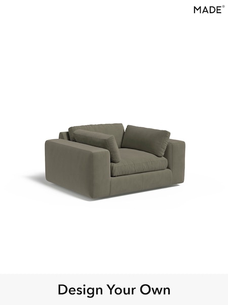 Cotton Weave/Dark Olive Green Alec By Made (E77777) | £999