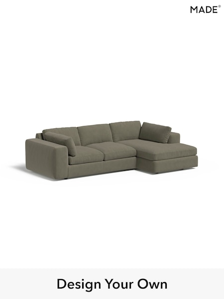 Cotton Weave/Dark Olive Green Alec By Made (E77777) | £2,150