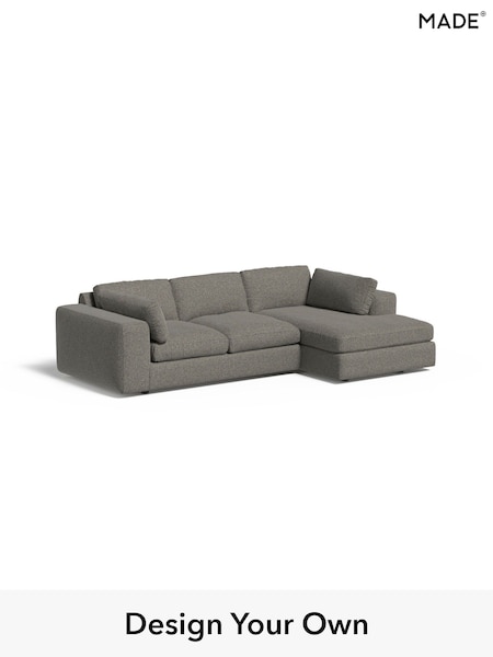 Basket Weave/Dark Linen Natural Alec By Made (E77789) | £1,999