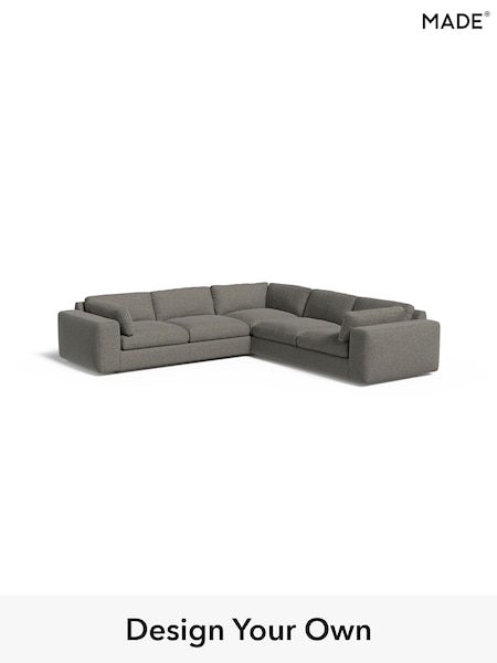 Basket Weave/Dark Linen Natural Alec By Made (E77789) | £2,825