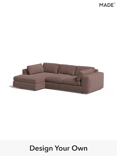 Basket Weave/Dusky Pink Alec By Made (E77790) | £1,999