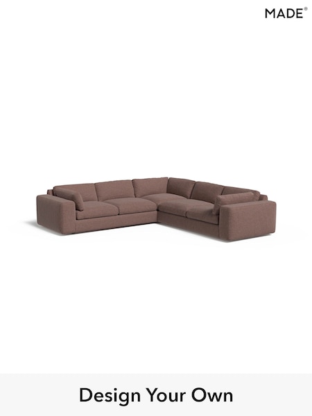 Basket Weave/Dusky Pink Alec By Made (E77790) | £2,825