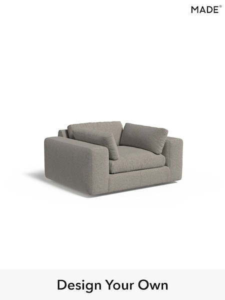 Basket Weave/Pumice Grey Alec By Made (E77791) | £950