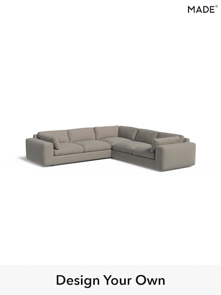 Basket Weave/Pumice Grey Alec By Made (E77791) | £2,825