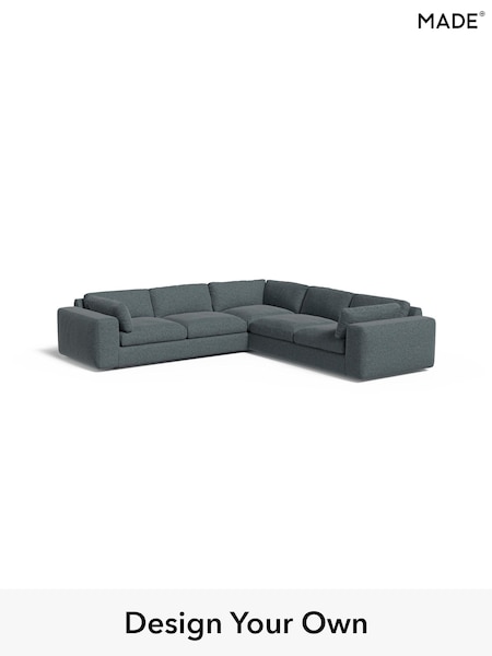 Basket Weave/Teal Green Alec By Made (E77792) | £2,825