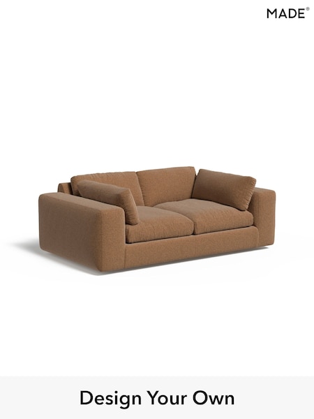 Soft Touch Boucle/Caramel Natural Alec By Made (E77793) | £1,225