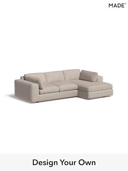 Textured Weave Easy Clean/Natural Alec By Made (E77794) | £1,999