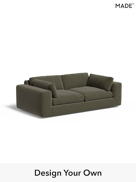 Soft Touch Boucle/Forest Green Alec By Made (E77798) | £1,325