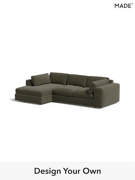 Soft Touch Boucle/Forest Green Alec By Made (E77798) | £1,999