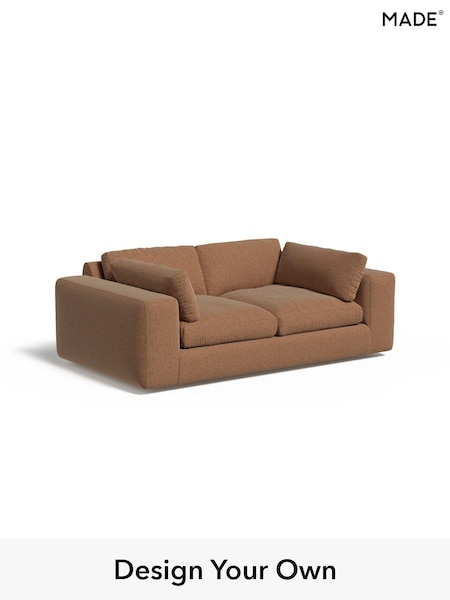 Soft Chenille Easy Clean/Dark Caramel Natural Alec By Made (E77801) | £1,299
