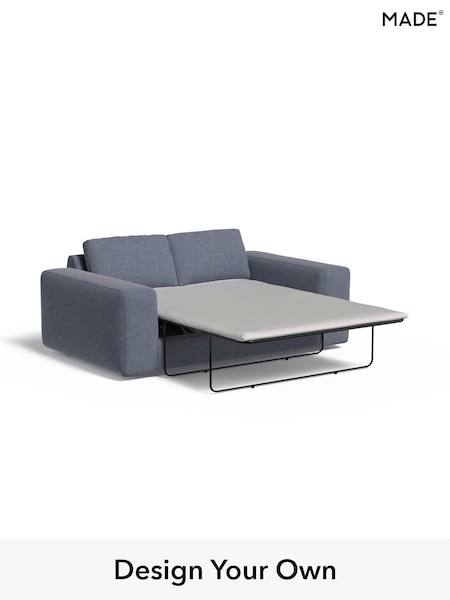 Soft Chenille Easy Clean/Denim Blue Alec By Made (E77802) | £1,499