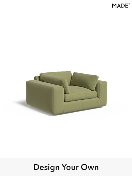 Soft Chenille Easy Clean/Green Tea Alec By Made (E77803) | £999