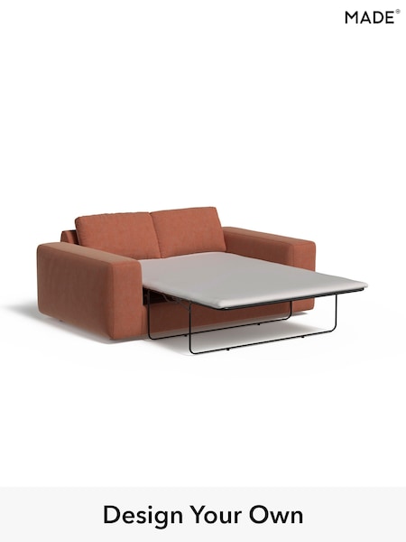 Soft Chenille Easy Clean/Paprika Orange Alec By Made (E77804) | £1,499