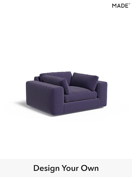 Soft Touch Boucle/Cobalt Blue Alec By Made (E77805) | £950