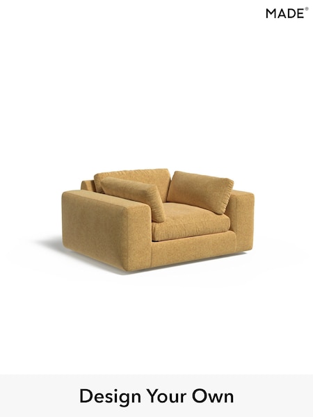 Soft Chenille Easy Clean/Yellow Ochre Alec By Made (E77806) | £999
