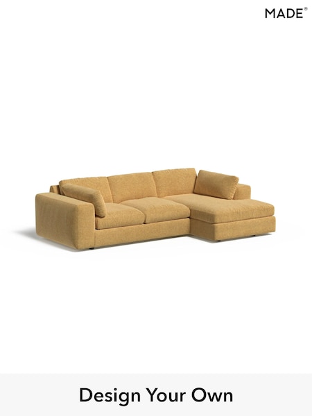 Soft Chenille Easy Clean/Yellow Ochre Alec By Made (E77806) | £2,150