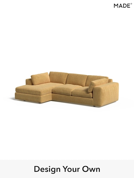 Soft Chenille Easy Clean/Yellow Ochre Alec By Made (E77806) | £2,150
