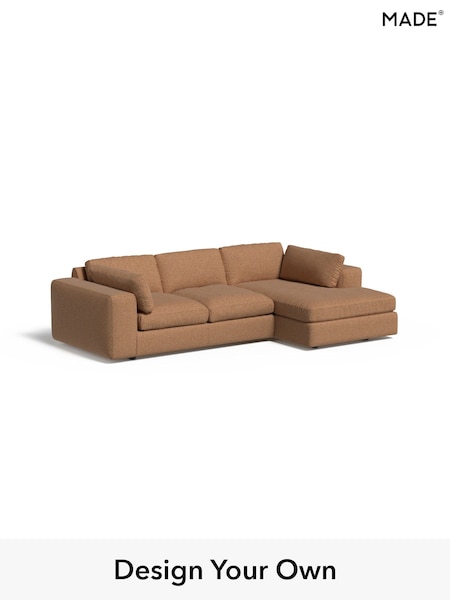 Textured Woven/Burnt Orange Alec By Made (E77814) | £999 - £2,975