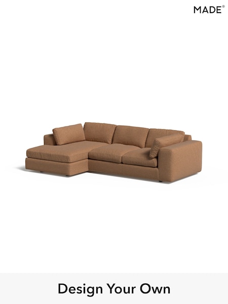 Textured Woven/Burnt Orange Alec By Made (E77814) | £2,150