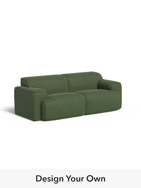 Matt Velvet Easy Clean/Grass Green Avalon By Made (E77834) | £1,299
