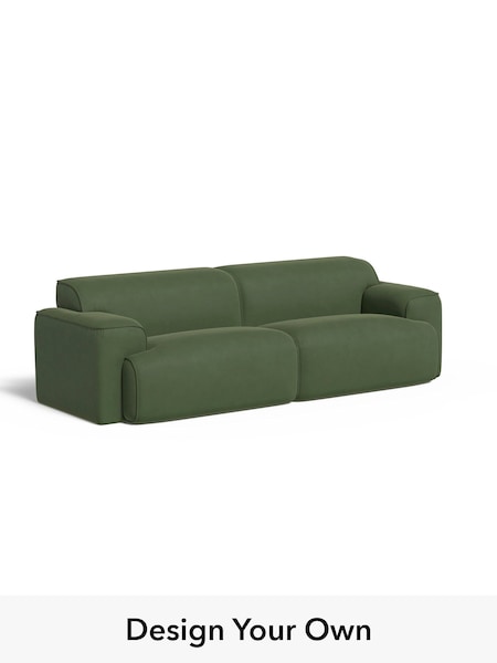 Matt Velvet Easy Clean/Grass Green Avalon By Made (E77834) | £1,399