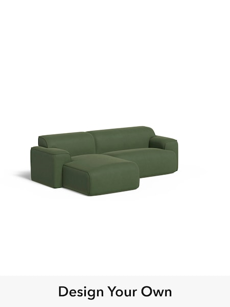 Matt Velvet Easy Clean/Grass Green Avalon By Made (E77834) | £1,599