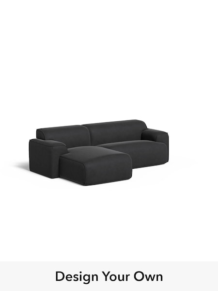 Matt Velvet Easy Clean/Charcoal Grey Avalon By Made (E77835) | £1,599