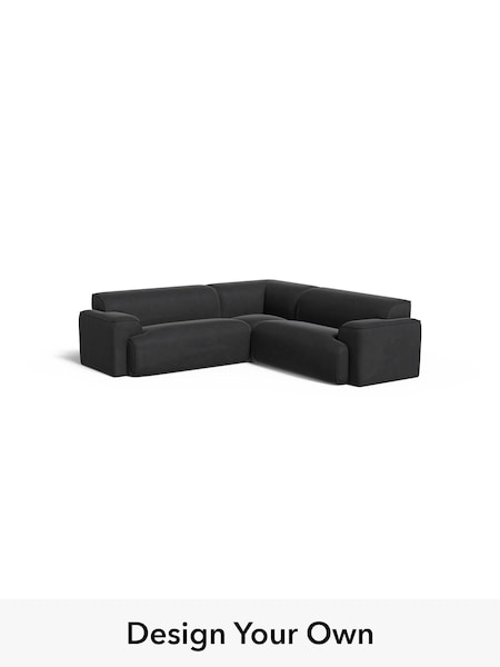Matt Velvet Easy Clean/Charcoal Grey Avalon By Made (E77835) | £2,299