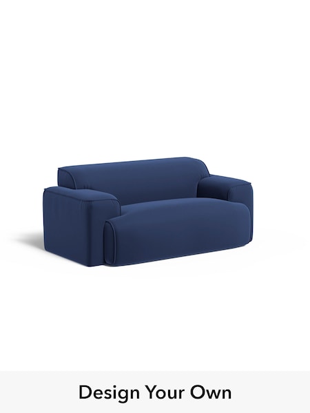 Matt Velvet Easy Clean/Navy Blue Avalon By Made (E77837) | £950