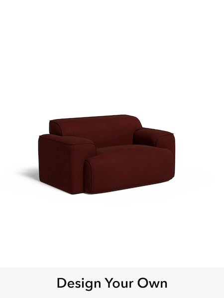 Matt Velvet Easy Clean/Rust Red Avalon By Made (E77842) | £850