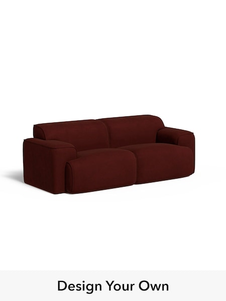 Matt Velvet Easy Clean/Rust Red Avalon By Made (E77842) | £1,299