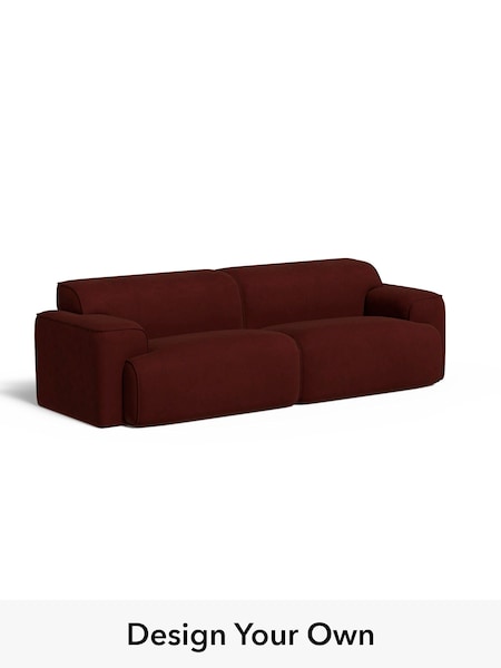 Matt Velvet Easy Clean/Rust Red Avalon By Made (E77842) | £1,399